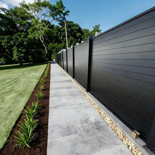 modular aluminium fencing