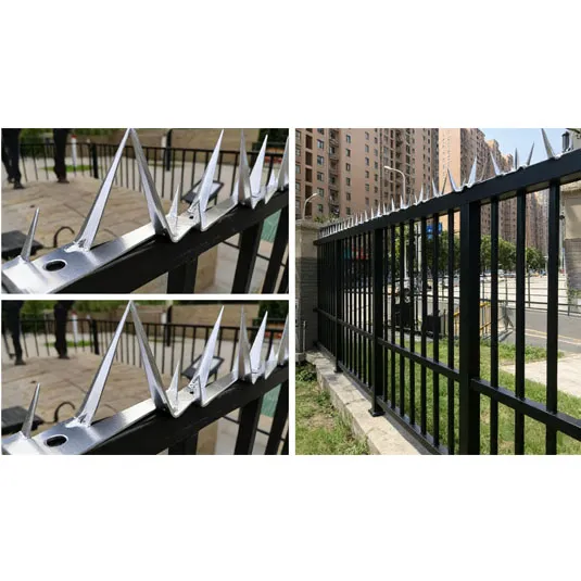 galvanized steel spiked anti climb fence manufacturer