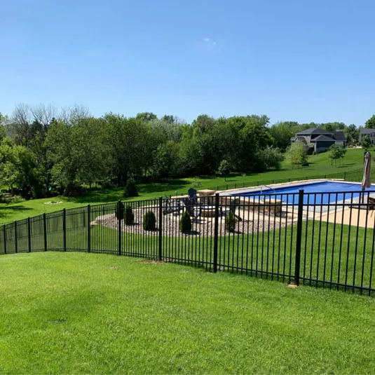swimming pool fence