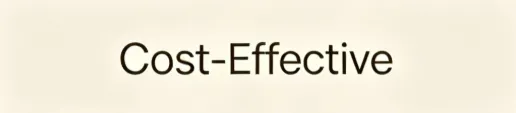 4. Cost-Effective