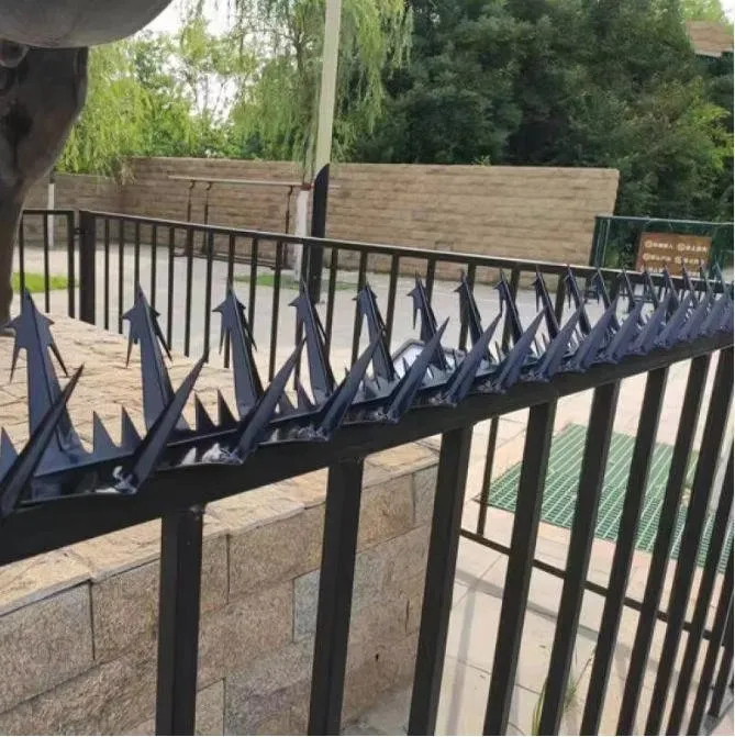 Galvanized Steel Spiked Anti-climb Fence